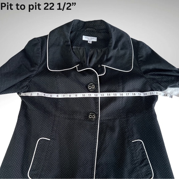 Liz Lange Maternity for Target Poke-A-Dot Black and White Jacket Size XL. - Picture 6 of 17